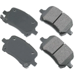 Order Front Ceramic Pads by AKEBONO - ACT1028 For Your Vehicle