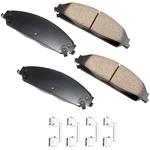 Order Front Ceramic Pads by AKEBONO - ACT1058 For Your Vehicle