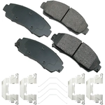 Order AKEBONO - ACT1089A - Front Ceramic Pads For Your Vehicle