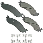 Order Front Ceramic Pads by AKEBONO - ACT1158 For Your Vehicle