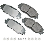 Order AKEBONO - ACT1211A - Front Ceramic Pads For Your Vehicle