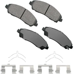 Order AKEBONO - ACT1280 - Front Ceramic Pads For Your Vehicle