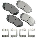 Order AKEBONO - ACT1295 - Front Ceramic Pads For Your Vehicle
