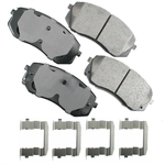 Order AKEBONO - ACT1295A - Front Ceramic Pads For Your Vehicle