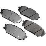 Order Front Ceramic Pads by AKEBONO - ACT1301 For Your Vehicle