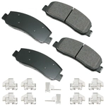 Order Front Ceramic Pads by AKEBONO - ACT1333B For Your Vehicle