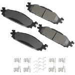 Order Front Ceramic Pads by AKEBONO - ACT1508 For Your Vehicle