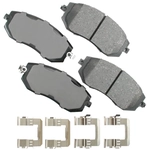 Order AKEBONO - ACT1539 - Front Ceramic Pads For Your Vehicle