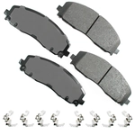 Order AKEBONO - ACT1589 - Front Ceramic Pads For Your Vehicle