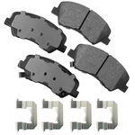 Order AKEBONO - ACT1593 - Front Ceramic Pads For Your Vehicle