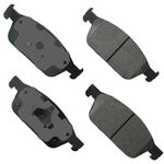Order Front Ceramic Pads by AKEBONO - ACT1645 For Your Vehicle