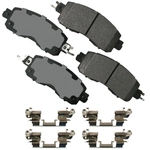 Order AKEBONO - ACT1650 - Front Ceramic Pads For Your Vehicle