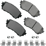 Order AKEBONO - ACT1711 - Front Ceramic Pads For Your Vehicle