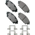 Order AKEBONO - ACT1728 - Front Ceramic Pads For Your Vehicle