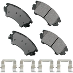 Order Front Ceramic Pads by AKEBONO - ACT1745 For Your Vehicle