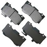 Order Front Ceramic Pads by AKEBONO - ACT1784 For Your Vehicle