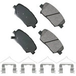 Order AKEBONO - ACT1815 - Front Ceramic Pads For Your Vehicle