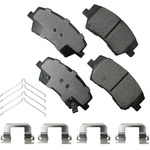 Order Front Ceramic Pads by AKEBONO - ACT1912 For Your Vehicle