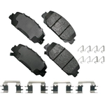 Order AKEBONO - ACT2036 - Front Ceramic Pads For Your Vehicle