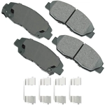 Order Front Ceramic Pads by AKEBONO - ACT465E For Your Vehicle