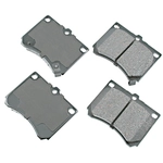 Order Front Ceramic Pads by AKEBONO - ACT473 For Your Vehicle