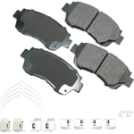 Order AKEBONO - ACT476B - Front Ceramic Pads For Your Vehicle