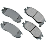 Order Front Ceramic Pads by AKEBONO - ACT484 For Your Vehicle