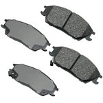 Order Front Ceramic Pads by AKEBONO - ACT497 For Your Vehicle