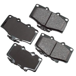 Order Front Ceramic Pads by AKEBONO - ACT502 For Your Vehicle