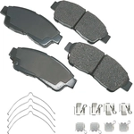 Order Front Ceramic Pads by AKEBONO - ACT562B For Your Vehicle