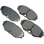 Order Front Ceramic Pads by AKEBONO - ACT587 For Your Vehicle