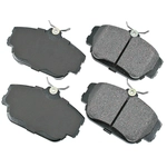 Order Front Ceramic Pads by AKEBONO - ACT598 For Your Vehicle