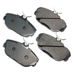 Order Front Ceramic Pads by AKEBONO - ACT601 For Your Vehicle