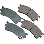 Order Front Ceramic Pads by AKEBONO - ACT637 For Your Vehicle
