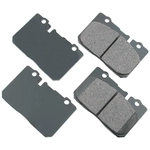 Order AKEBONO - ACT665 - Front Ceramic Pads For Your Vehicle