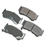 Order Front Ceramic Pads by AKEBONO - ACT668 For Your Vehicle