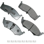 Order Front Ceramic Pads by AKEBONO - ACT730A For Your Vehicle