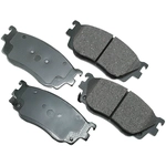 Order Front Ceramic Pads by AKEBONO - ACT755 For Your Vehicle