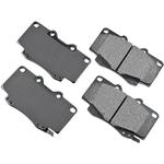 Order Front Ceramic Pads by AKEBONO - ACT799 For Your Vehicle