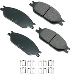 Order Front Ceramic Pads by AKEBONO - ACT803 For Your Vehicle