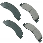 Order Front Ceramic Pads by AKEBONO - ACT824 For Your Vehicle