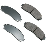 Order Front Ceramic Pads by AKEBONO - ACT833 For Your Vehicle