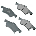 Order Front Ceramic Pads by AKEBONO - ACT857 For Your Vehicle
