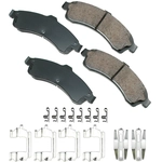 Order Front Ceramic Pads by AKEBONO - ACT882 For Your Vehicle