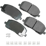 Order Front Ceramic Pads by AKEBONO - ACT884A For Your Vehicle
