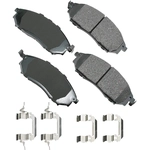 Order Front Ceramic Pads by AKEBONO - ACT888B For Your Vehicle