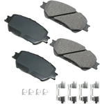 Order Front Ceramic Pads by AKEBONO - ACT908A For Your Vehicle