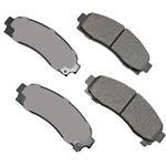Order Front Ceramic Pads by AKEBONO - ACT913 For Your Vehicle