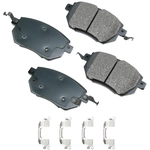 Order Front Ceramic Pads by AKEBONO - ACT969A For Your Vehicle