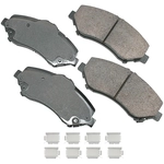 Order Front Ceramic Pads by AKEBONO - ASP1273A For Your Vehicle
